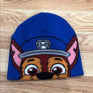 H&M Blue Kids Hat with Character Design